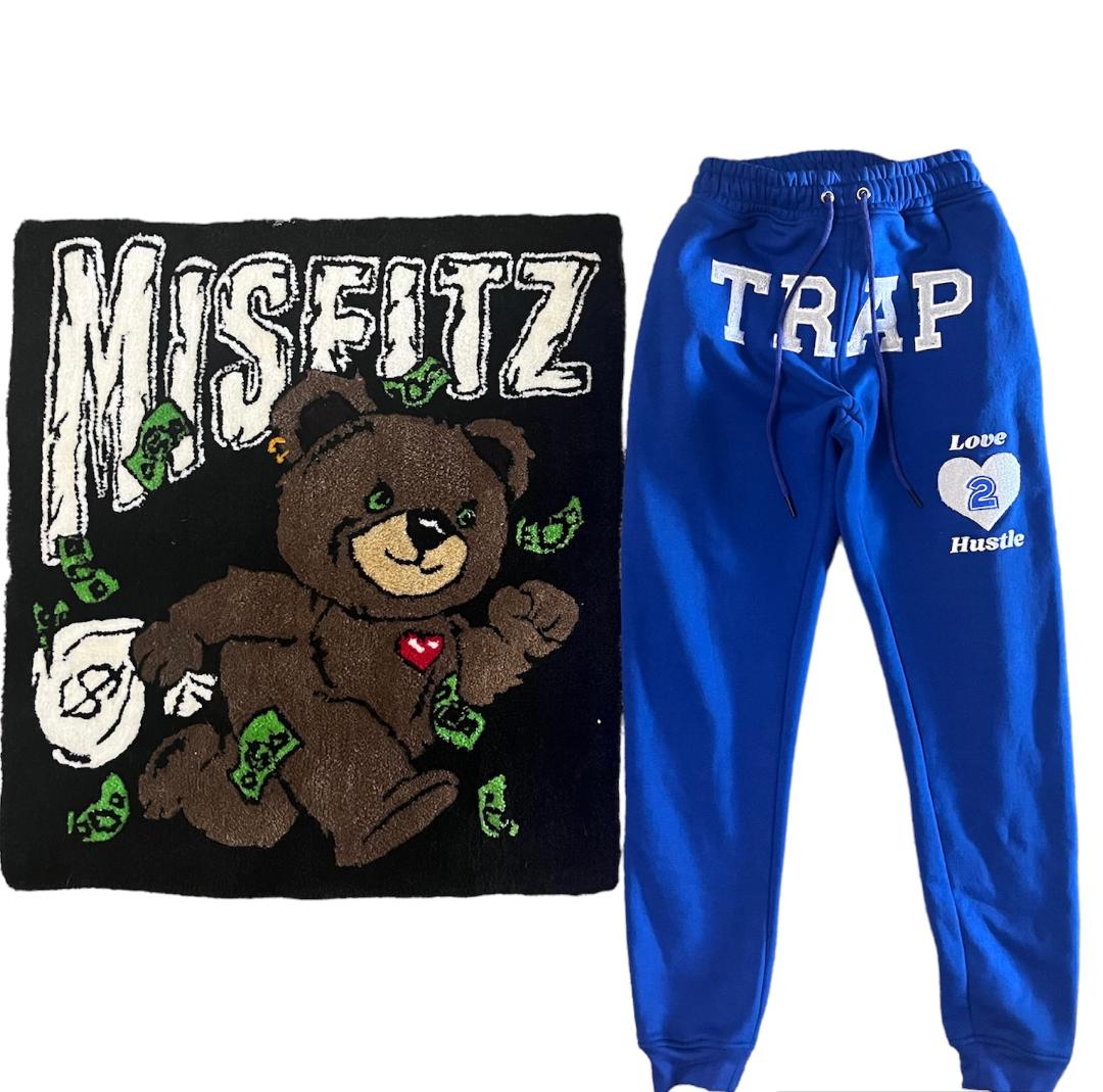 TRAP NIPSEY BLUE SWEATPANTS