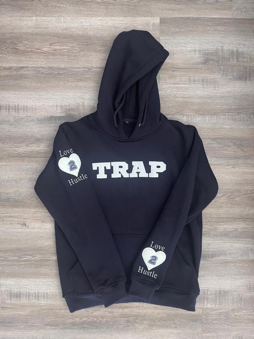 TRAP NAVY BLUE HOODIE