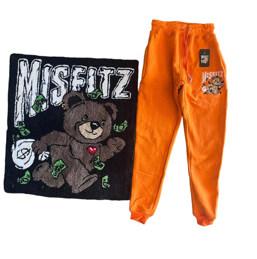 MISFITZ ORANGE SWEATPANTS