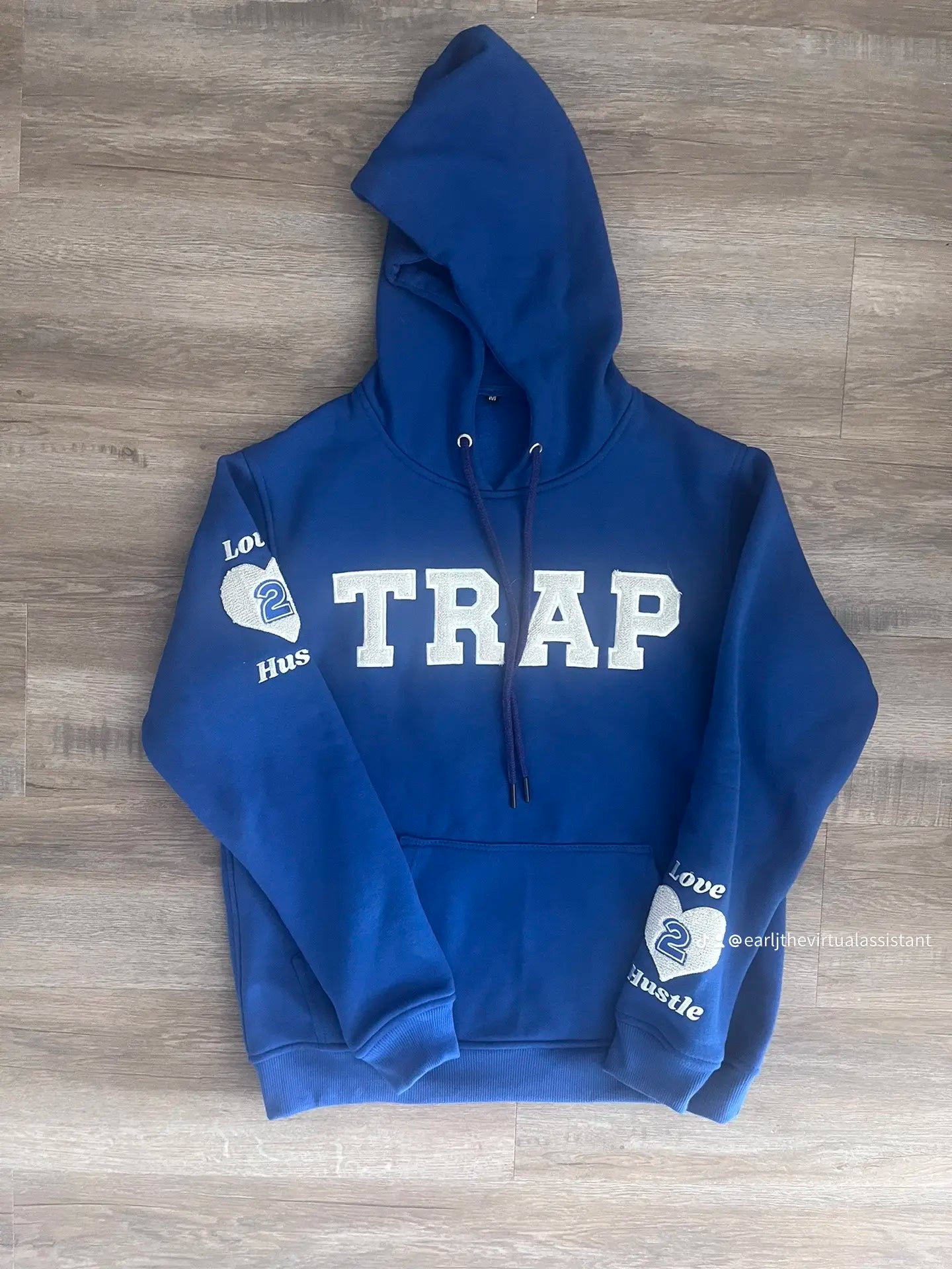 TRAP NIPSEY BLUE HOODIE