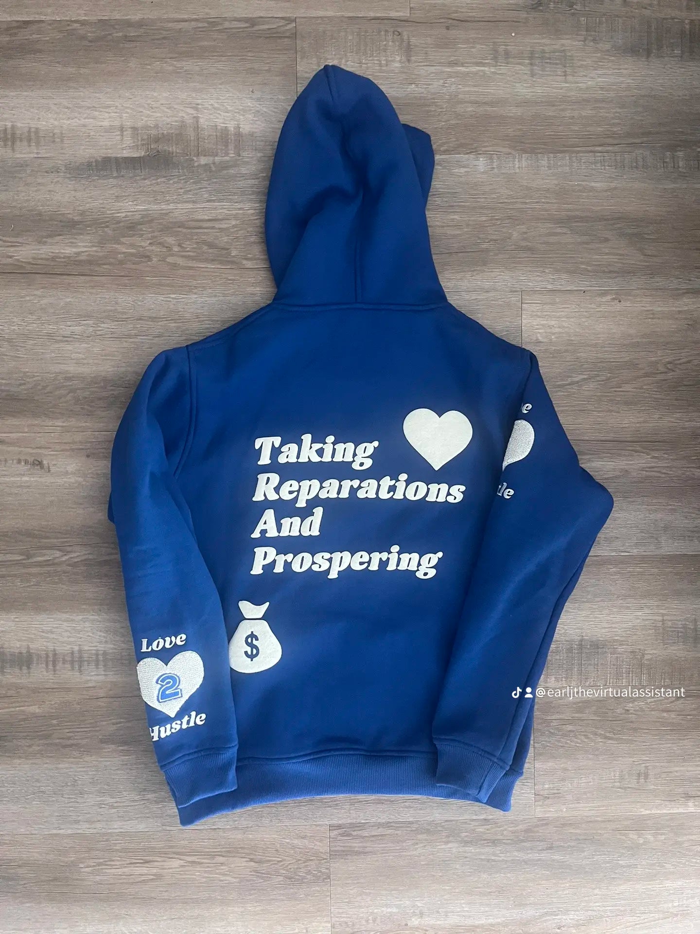TRAP NIPSEY BLUE HOODIE