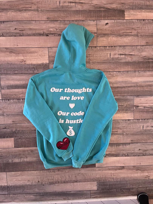 MISFITZ TURQOISE HOODIE